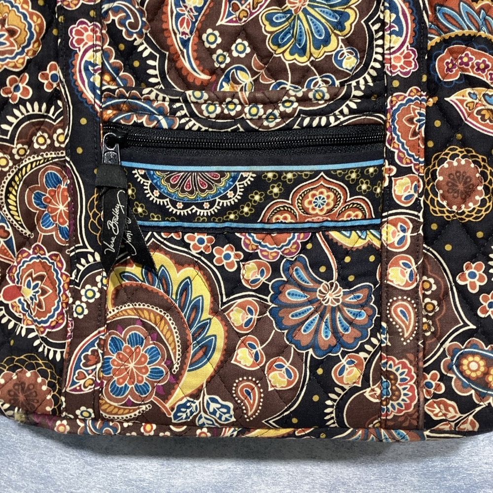 Vera Bradley Tote Maddie Kensington Brown - Picture 16 of 16